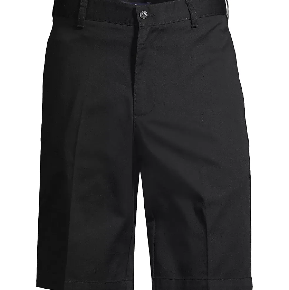 Men's 11" Plain Front Blend Chino Shorts