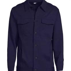 Men's Ponte Shirt Jacket