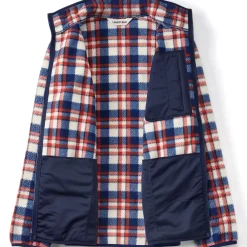 Men's Print Full Zip Sherpa Fleece Jacket
