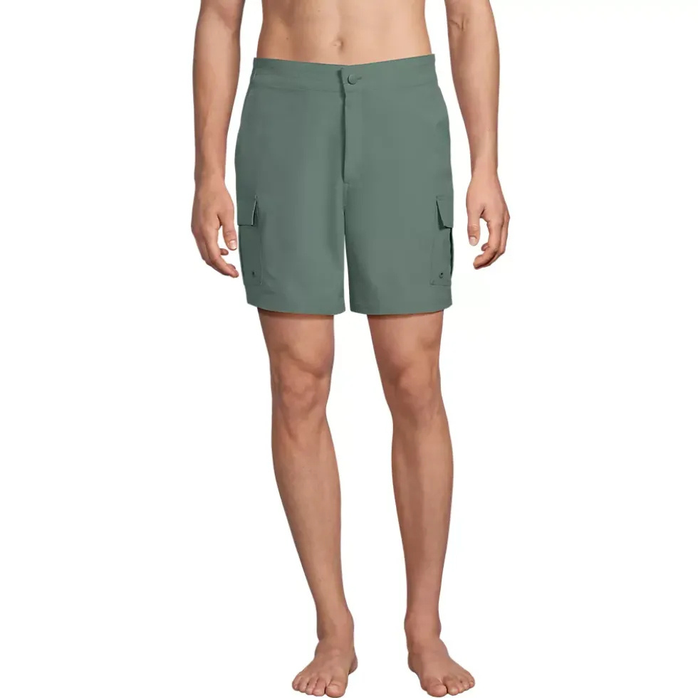 Men's 7" Quick Dry Cargo Swim Short