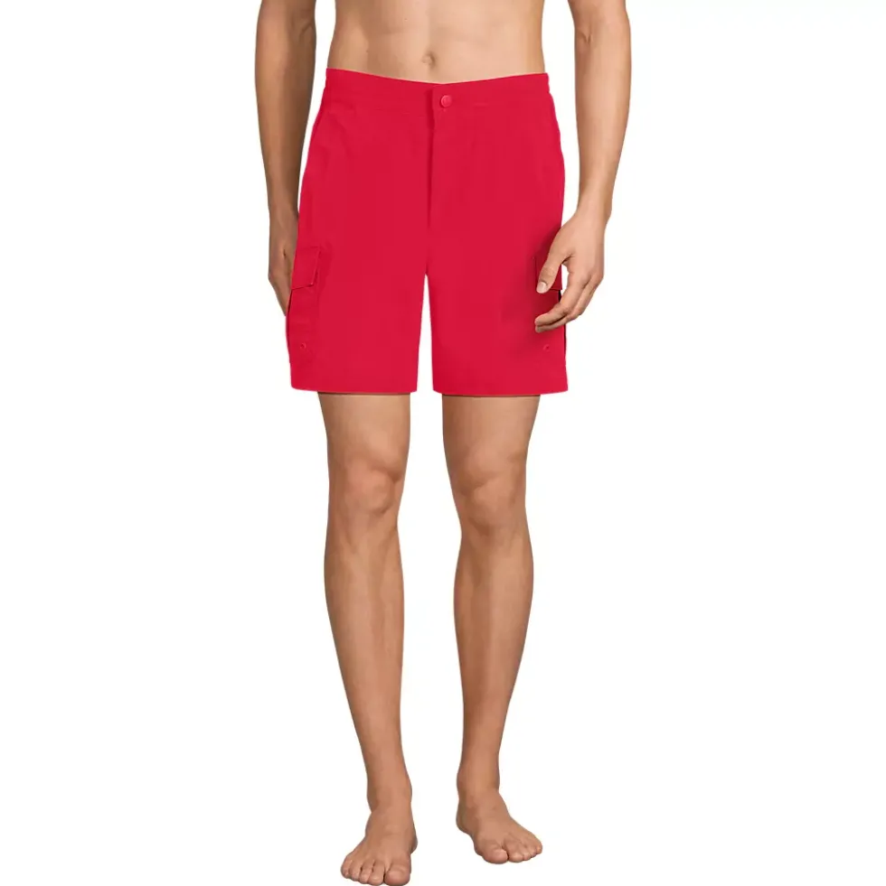 Men's 7" Quick Dry Cargo Swim Short
