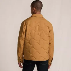 Men's Quilted Insulated Shirt Jacket