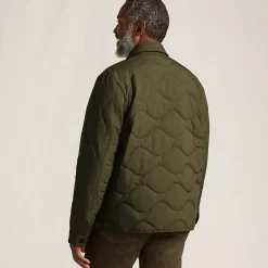 Men's Quilted Insulated Shirt Jacket