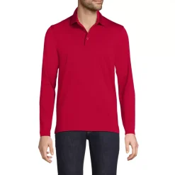 Men's Rapid Dry Long Sleeve Modern Fit Polo