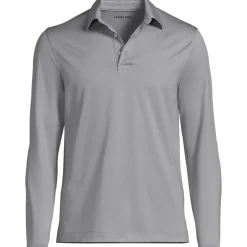 Men's Rapid Dry Long Sleeve Modern Fit Polo