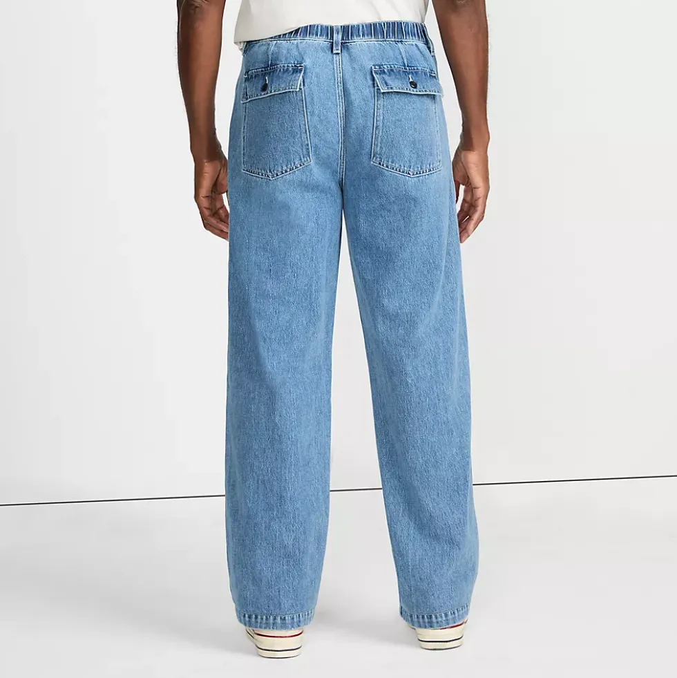 Men's Relaxed Denim Utility Pant