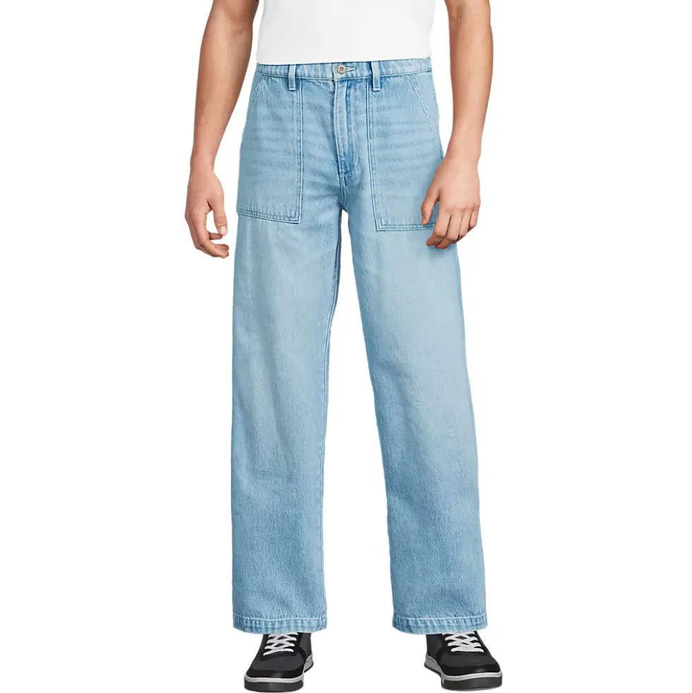Men's Relaxed Denim Utility Pant