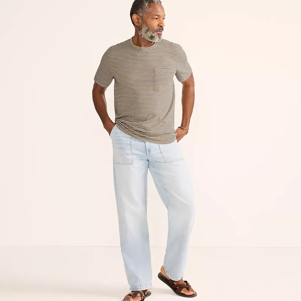 Men's Relaxed Denim Utility Pant