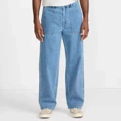 Men's Relaxed Denim Utility Pant