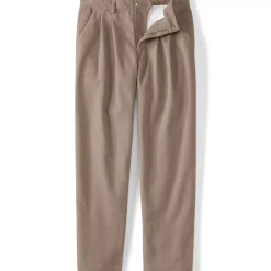 Men's Relaxed Fit Pleated Dress Pants