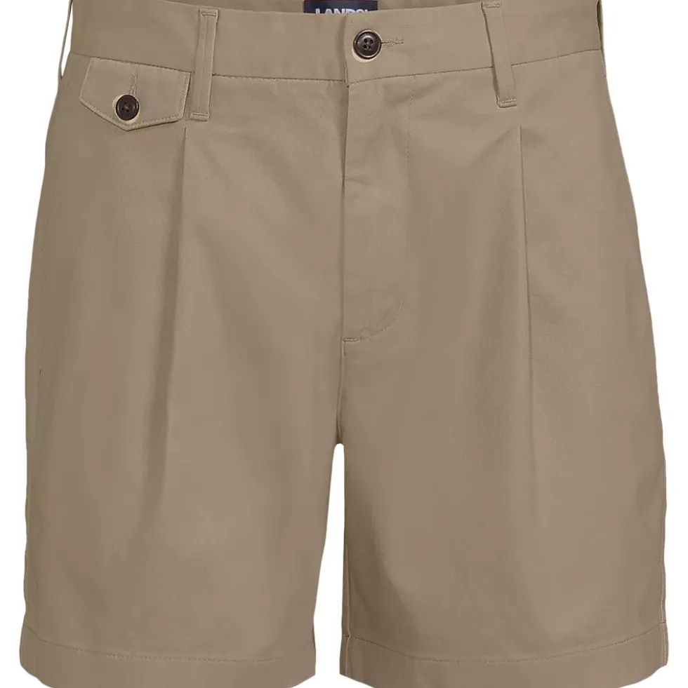 Men's 6" Relaxed Fit Pleated Knockabout Shorts