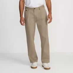 Men's Relaxed Fit Pleated Knockabout Chino Pants