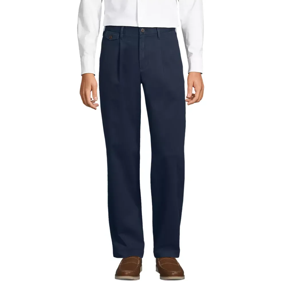 Men's Relaxed Fit Pleated Knockabout Chino Pants