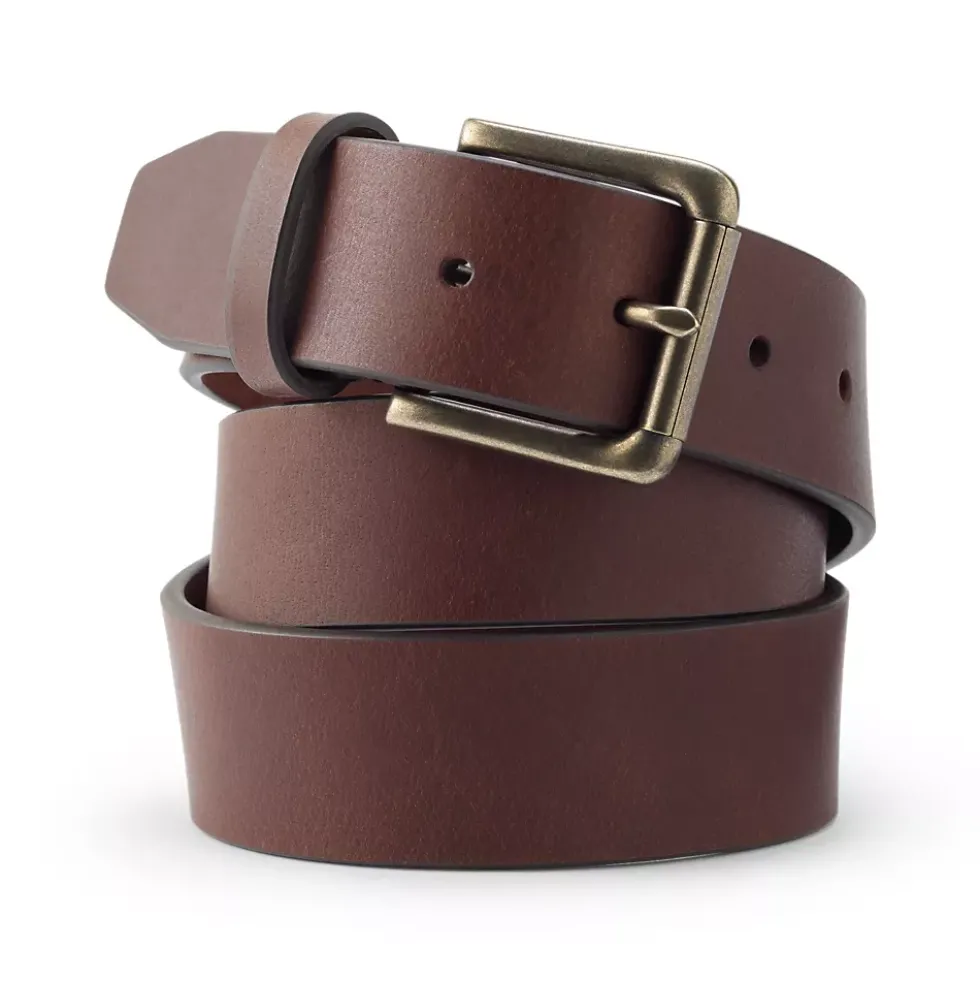 Men's Rugged Leather Belt