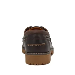 Men's Seaport Leather Lace Up Boat Shoes