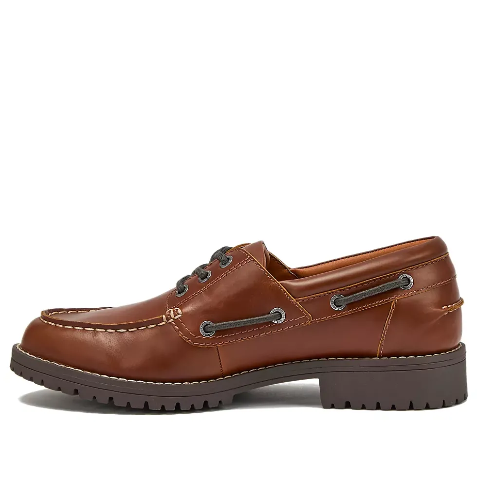 Men's Seaport Leather Lace Up Boat Shoes