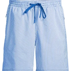 Mens 7" Seersucker Volley with Hydroliner Swim Trunk