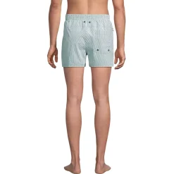 Mens 5" Seersucker Volley with Hydroliner Swim Trunk