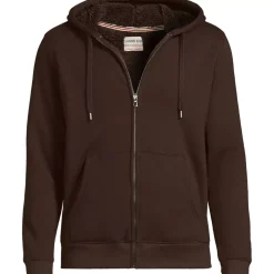 Men's Serious Sweats Full Zip Sherpa Fleece Hoodie