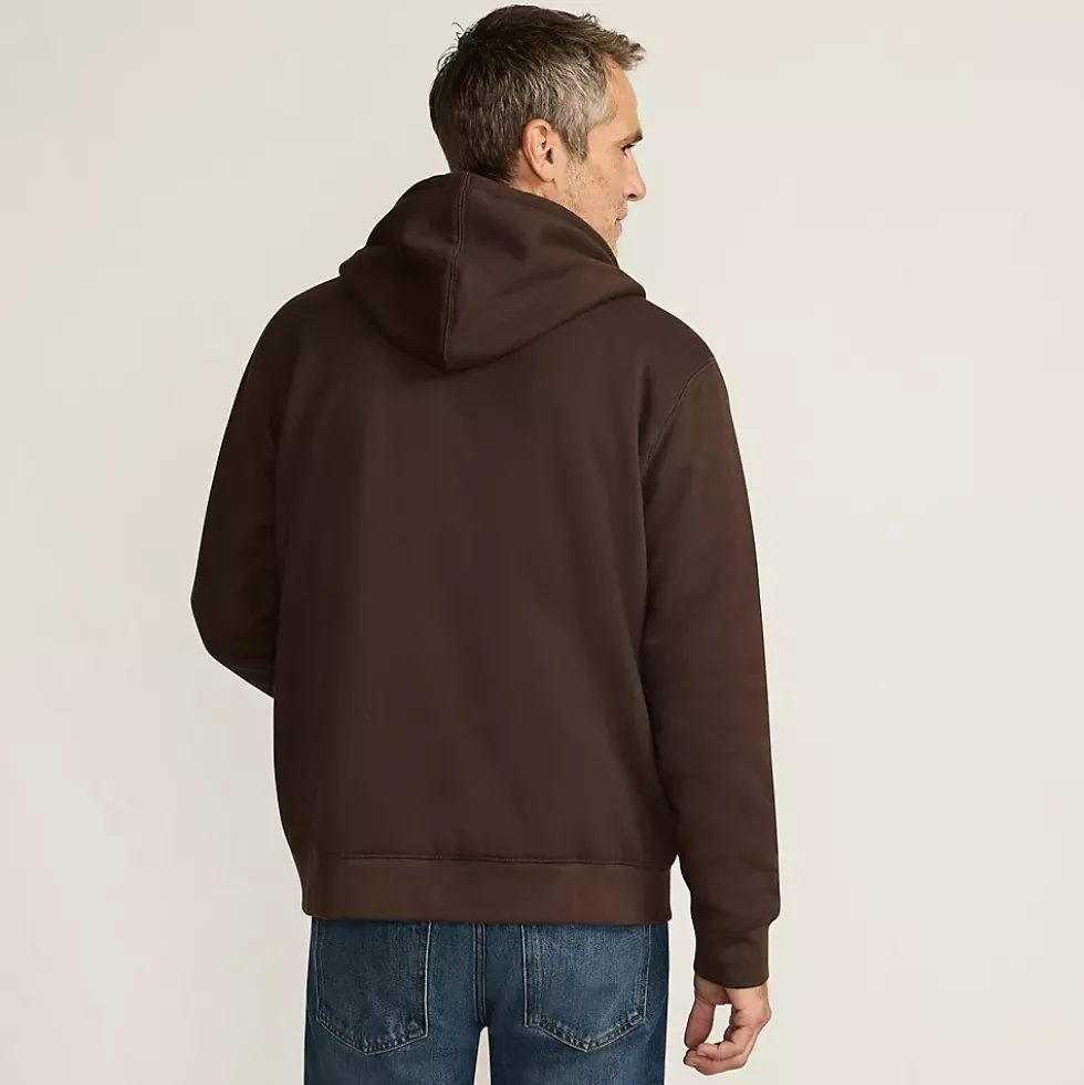 Men's Serious Sweats Full Zip Sherpa Fleece Hoodie