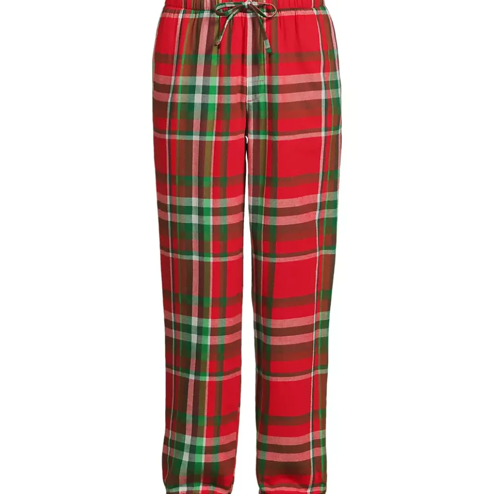 Men's Sherpa Fleece Lined Flannel Pajama Pants