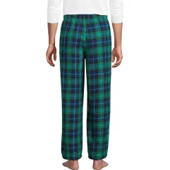 Men's Sherpa Fleece Lined Flannel Pajama Pants