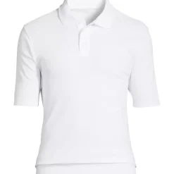Men's Short Sleeve Banded Bottom Polo Shirt