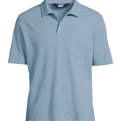 Men's Short Sleeve Cotton Linen Polo