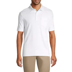 Men's Short Sleeve Cotton Supima Polo Shirt with Pocket
