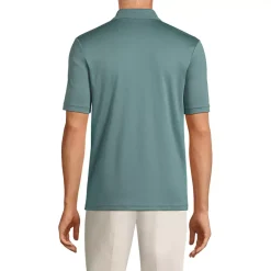 Men's Short Sleeve Cotton Supima Polo Shirt with Pocket