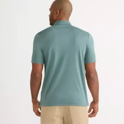 Men's Short Sleeve Cotton Supima Polo Shirt with Pocket
