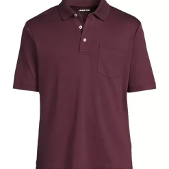 Men's Short Sleeve Cotton Supima Polo Shirt with Pocket