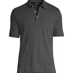 Men's Short Sleeve Cotton Supima Polo Shirt with Pocket
