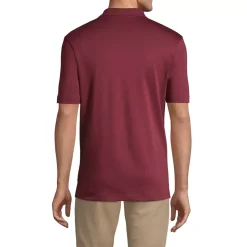 Men's Short Sleeve Cotton Supima Polo Shirt with Pocket