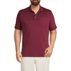 Men's Short Sleeve Cotton Supima Polo Shirt with Pocket