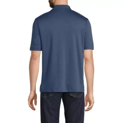 Men's Short Sleeve Cotton Supima Polo Shirt with Pocket