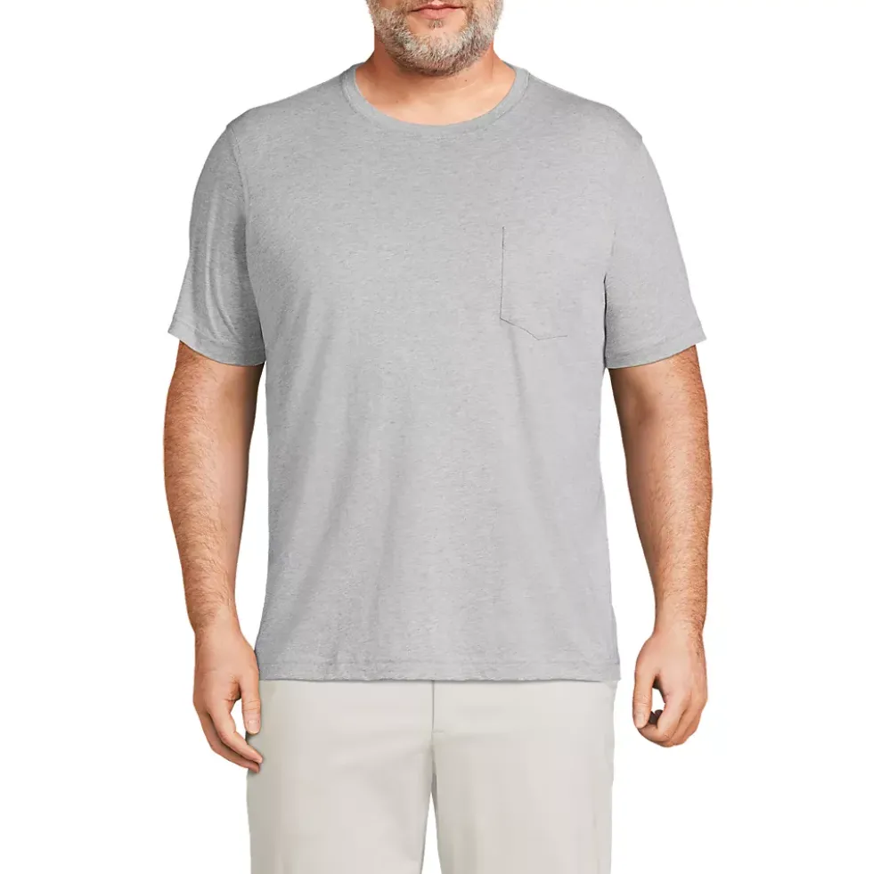 Men's Short Sleeve Cotton Supima Tee With Pocket