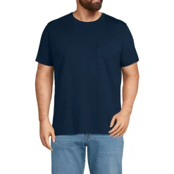 Men's Short Sleeve Cotton Supima Tee With Pocket