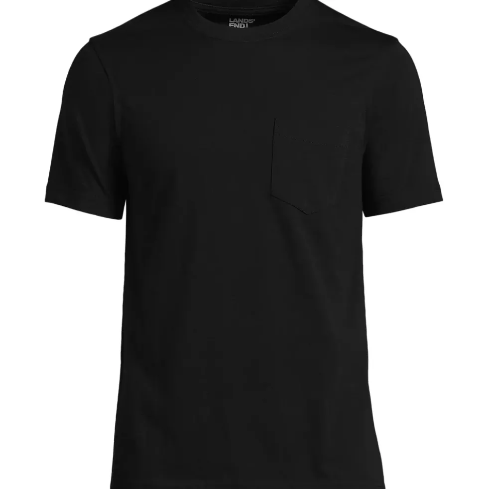 Men's Short Sleeve Cotton Supima Tee With Pocket