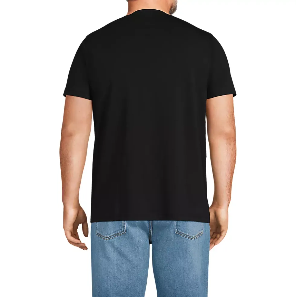 Men's Short Sleeve Cotton Supima Tee With Pocket