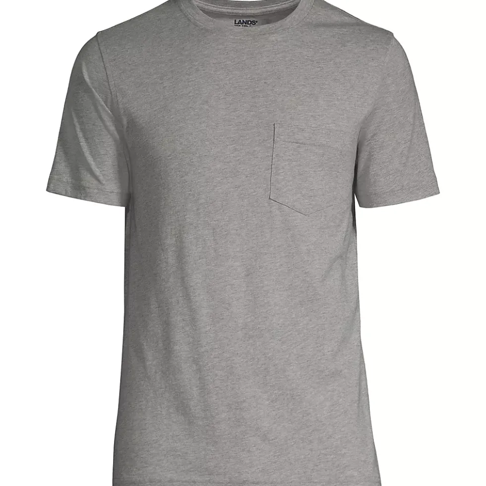 Men's Short Sleeve Cotton Supima Tee With Pocket