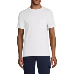 Men's Short Sleeve Cotton Supima Tee With Pocket