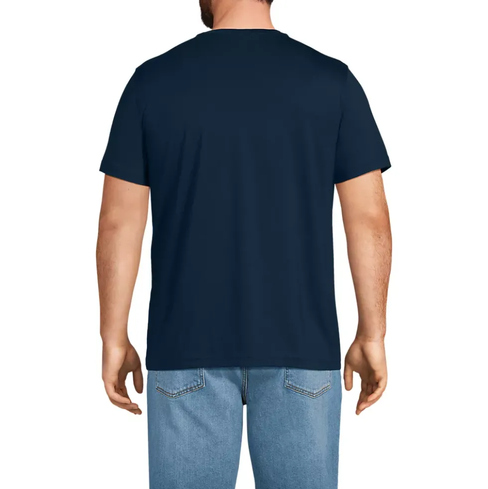 Men's Short Sleeve Cotton Supima Tee With Pocket