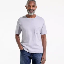 Men's Short Sleeve Cotton Supima Tee With Pocket
