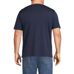 Men's Short Sleeve Cotton Supima Jersey Henley