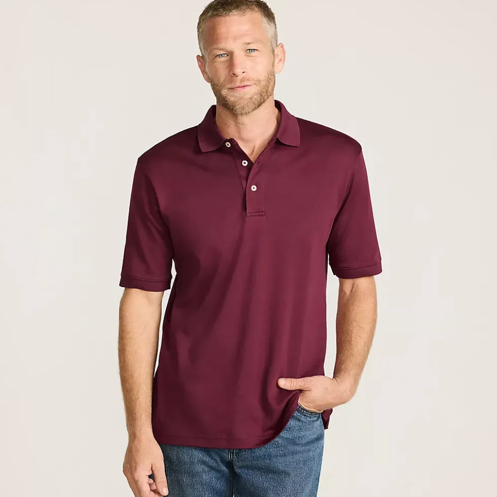 Men's Short Sleeve Cotton Supima Polo Shirt
