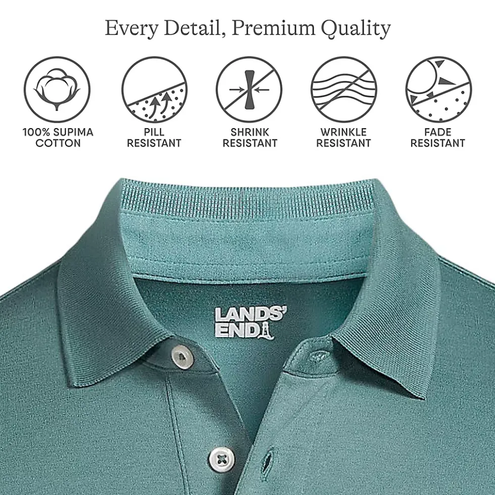 Men's Short Sleeve Cotton Supima Polo Shirt
