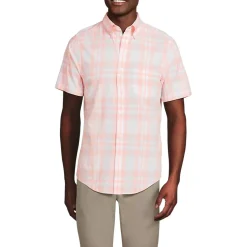 Men's Short Sleeve Essential Lightweight Poplin