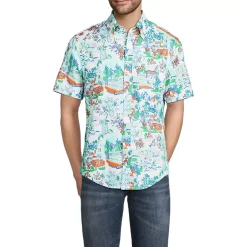 Men's Short Sleeve Essential Lightweight Poplin