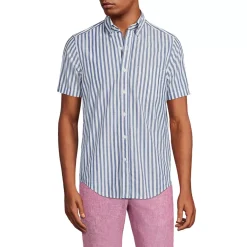Men's Short Sleeve Essential Lightweight Poplin